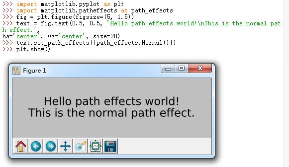 `normal effect`